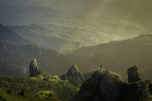 森林山野自然景观